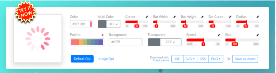 A spinner customization platform in Power Apps Loading Spinners