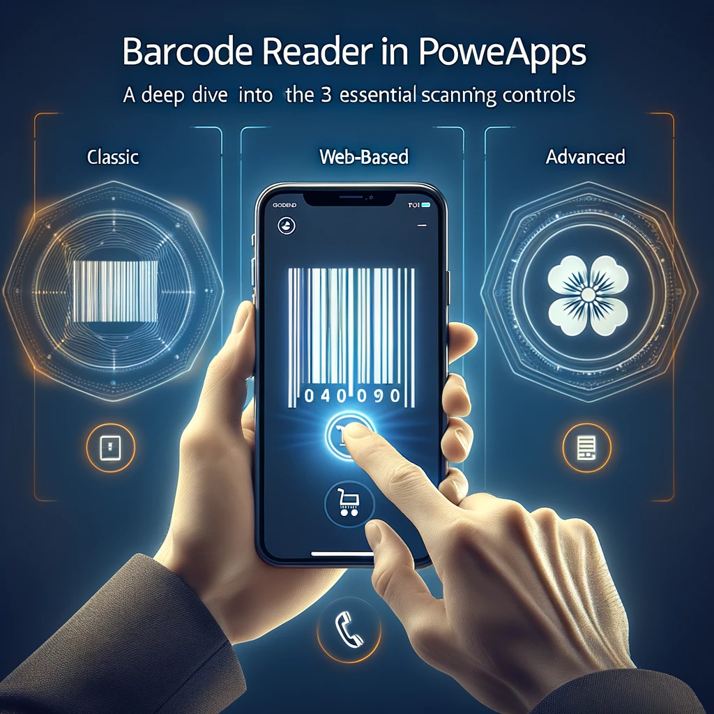 Barcode Reader in PowerApps A Deep Dive into the 3 Essential Scanning Controls