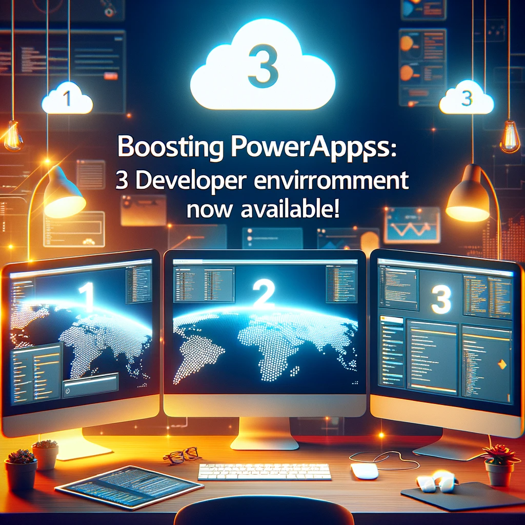 Boosting PowerApps Development 3 Developer Environments Per User Now Available!