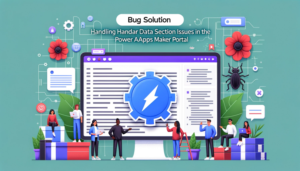 Bug Solution Handling Data Section Issues in the Power Apps Maker Portal
