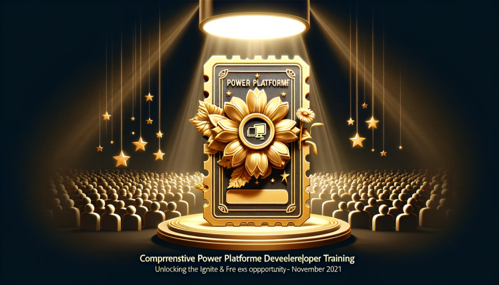 Comprehensive Power Platform Developer Training Unlocking the Ignite Challenge & Free Exam Opportunity – November 2021