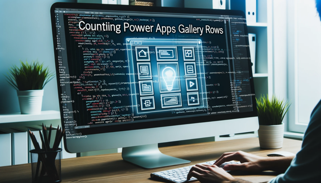 Counting Power Apps Gallery Rows