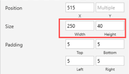 Customizing the sizes of the Labels to perform patch function for a sharepoint currency column in PowerApps