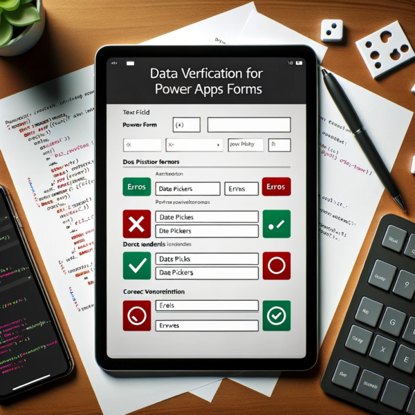 Power Apps Data Verification: Enhance Forms with Practical Code.