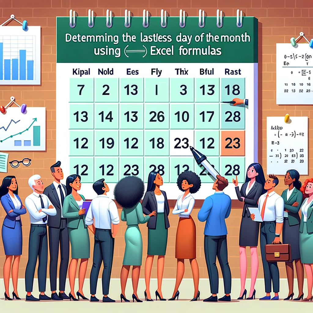 Determining the Last Business Day of the Month Using Excel Formulas