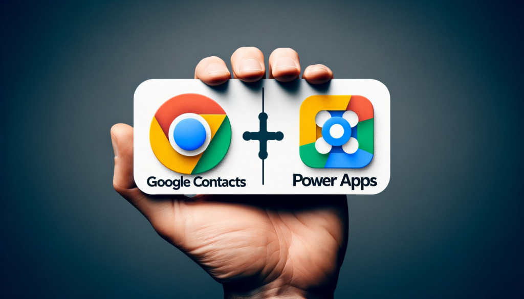 Effortless Management of Google Contacts with Power Apps
