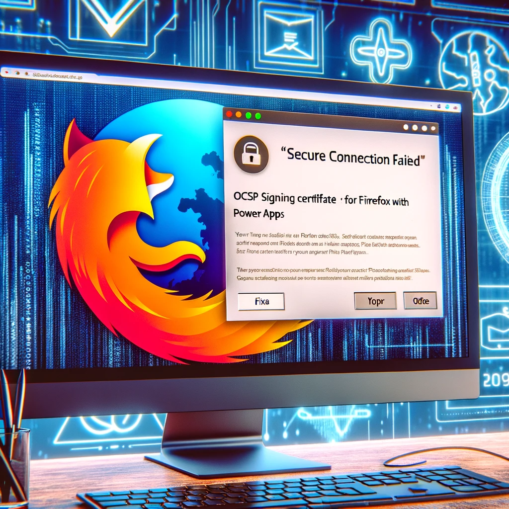 OCSP Signing Certificate Error Fix for Firefox Users