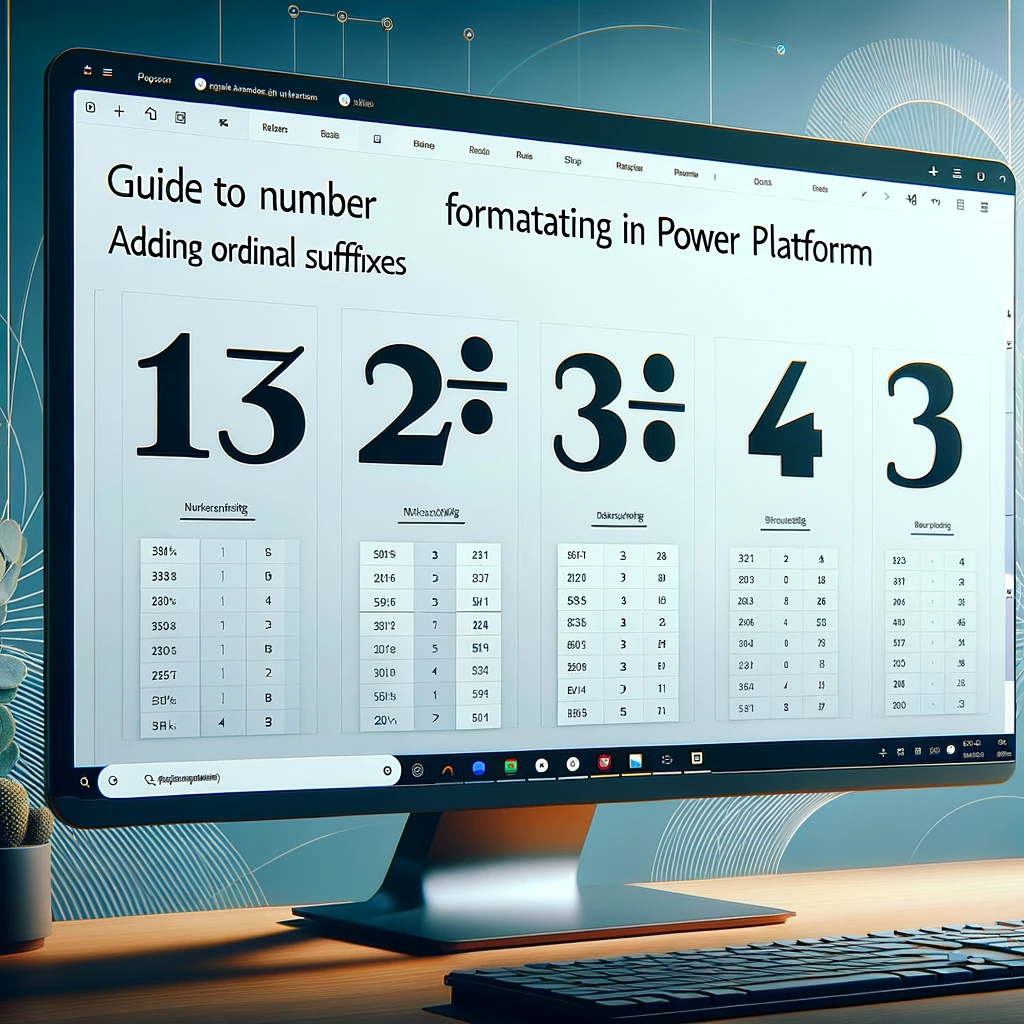 Guide to Number Formatting in Power Platform Adding Ordinal Suffixes
