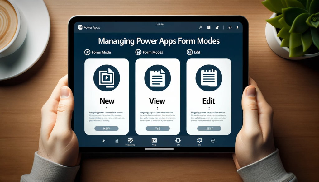 Managing Power Apps Form Modes
