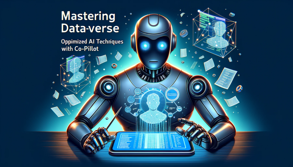Mastering Dataverse Tables Optimized AI Techniques with Co-Pilot