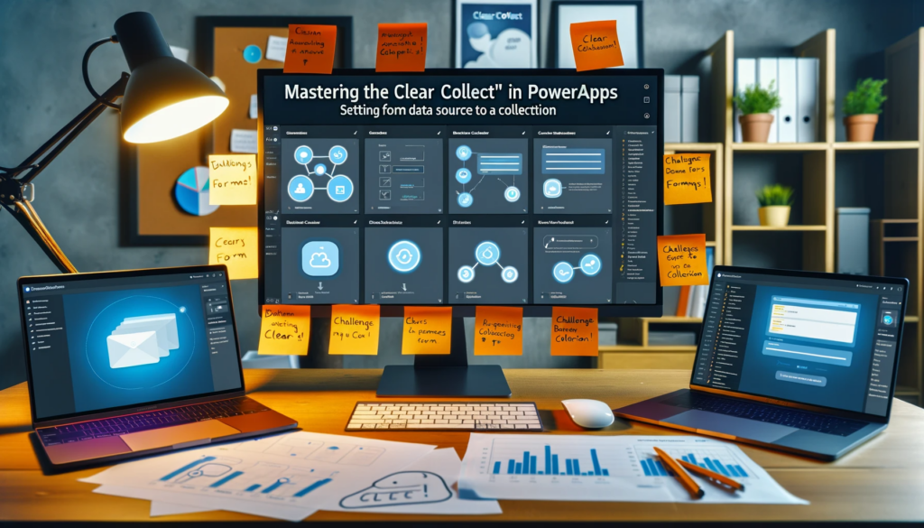 Mastering the Clear Collect in PowerApps Setting Form Data Source to a Collection