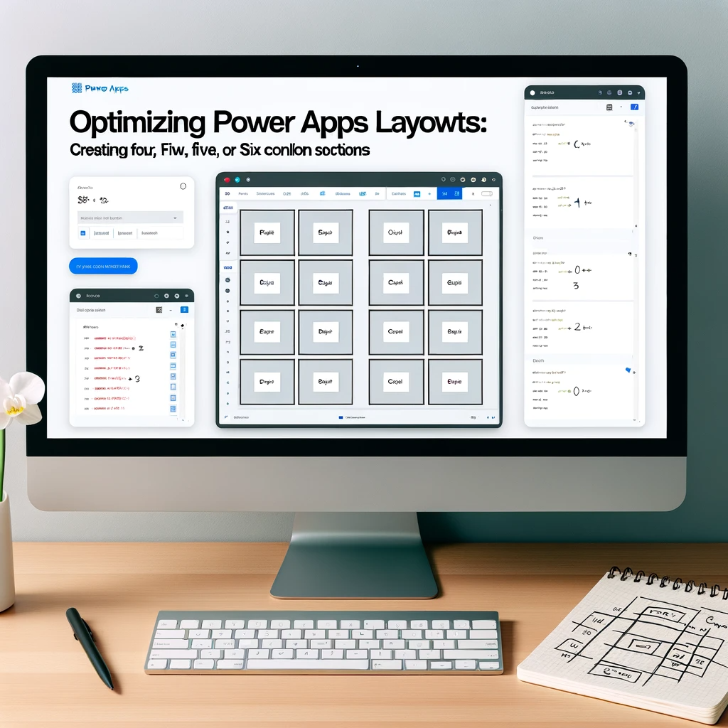 Optimizing Power Apps Layouts Creating Four, Five, or Six Column Sections