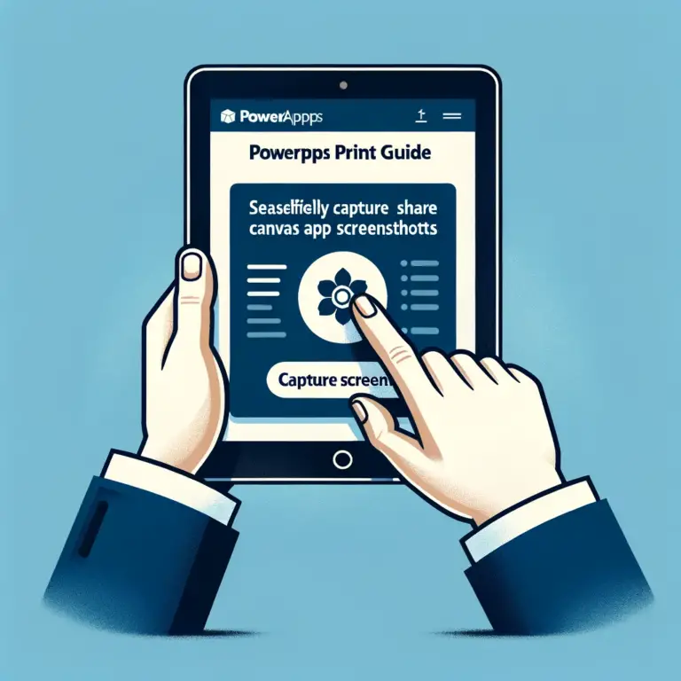 PowerApps Canvas App Screenshot Guide: Capture And Share