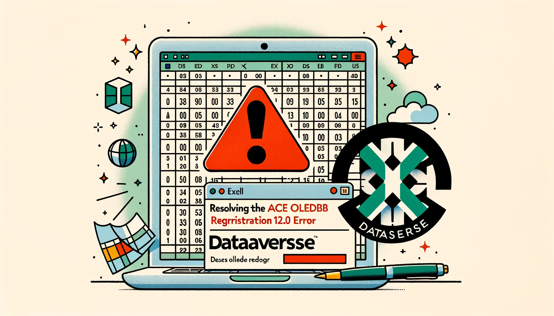 Ace oledb 12 0 error fix dataverse excel import issues
