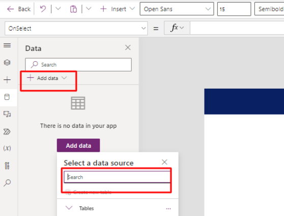 Search-sharepoint-powerapps