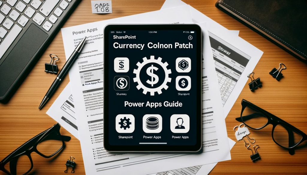 SharePoint Currency Column Patch Power Apps Guide