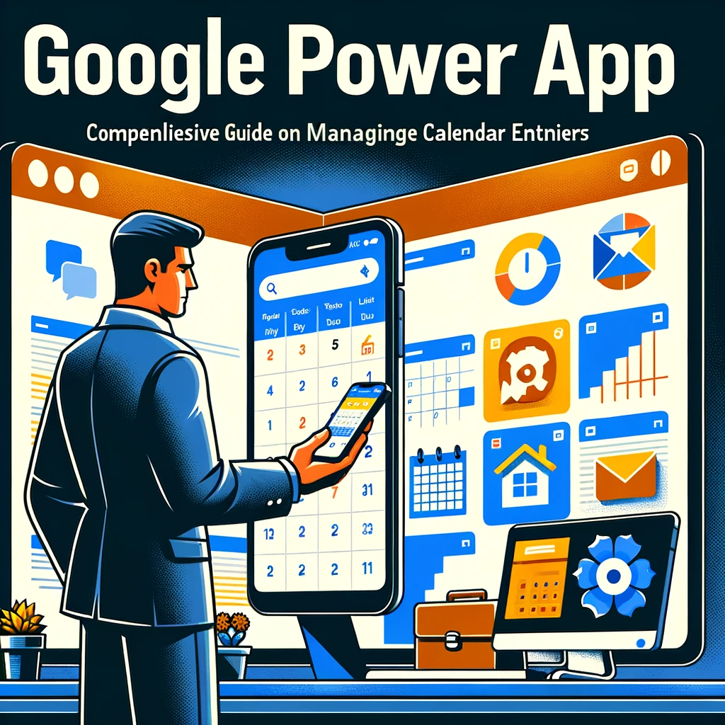 Utilizing Google Power App Comprehensive Guide on Managing Google Calendar Entries