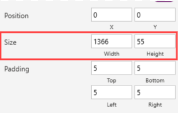 Setting width and height in SharePoint Power Apps for custom checkbox sizing